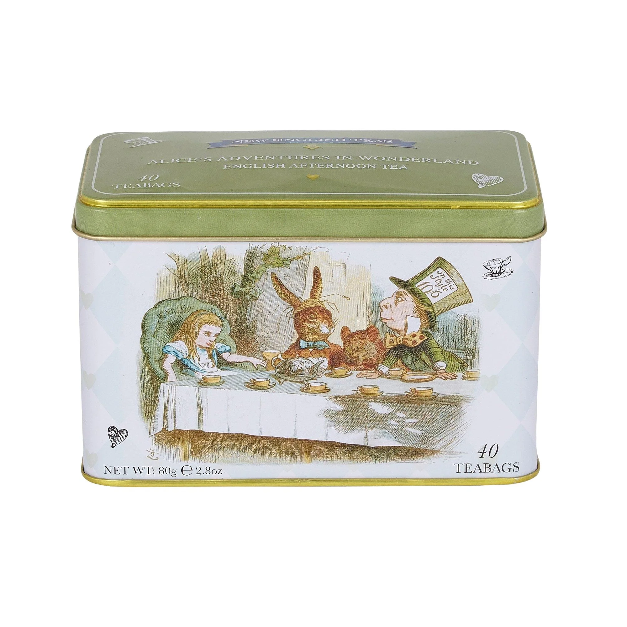Alice In Wonderland Classic Tea Tin - Image 3