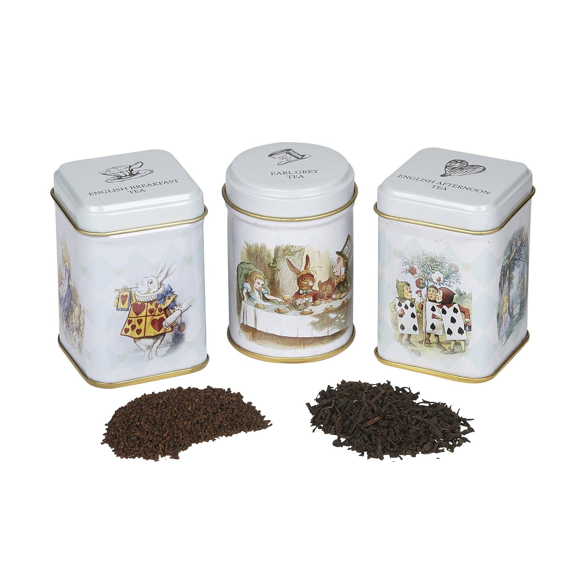 Alice In Wonderland Mini Tea Tin Set - Image 4