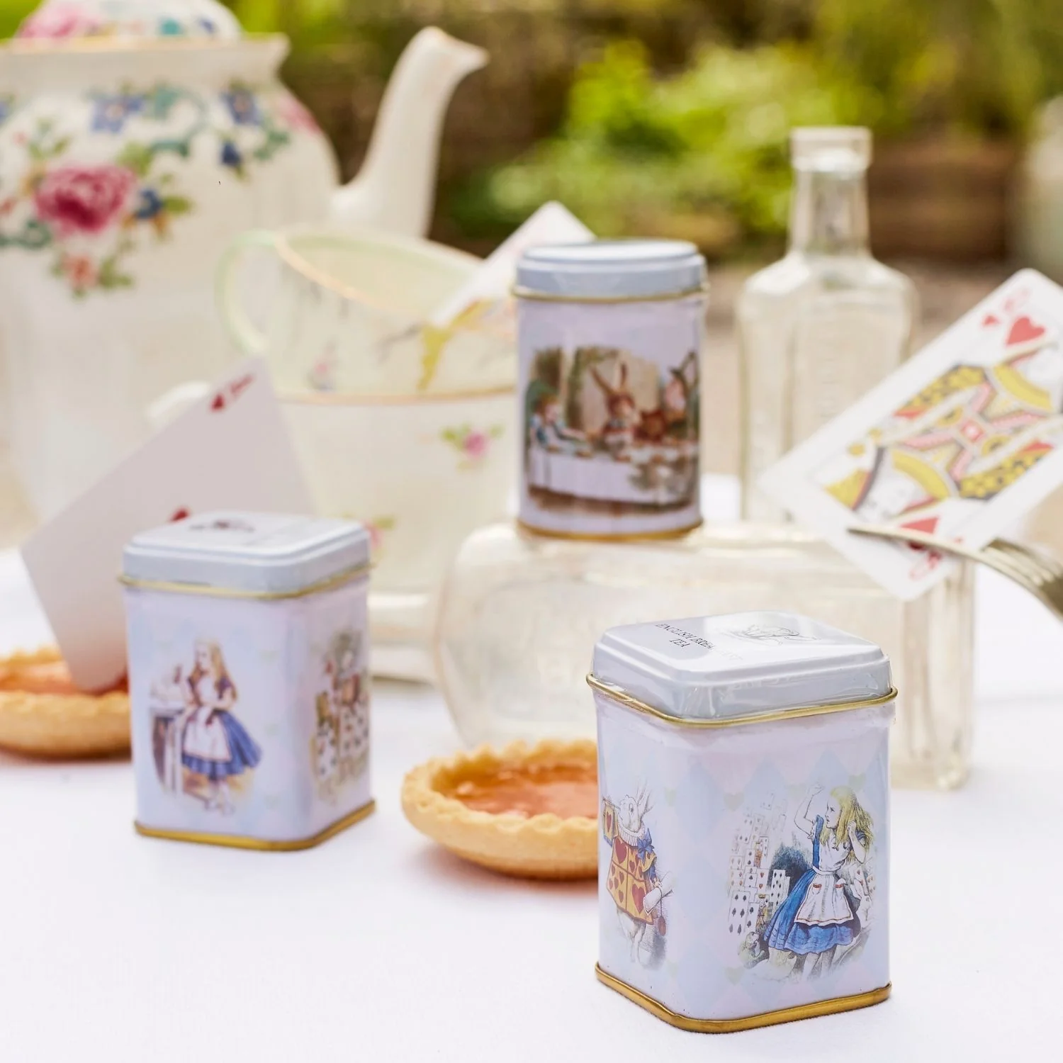 Alice In Wonderland Mini Tea Tin Set - Image 5