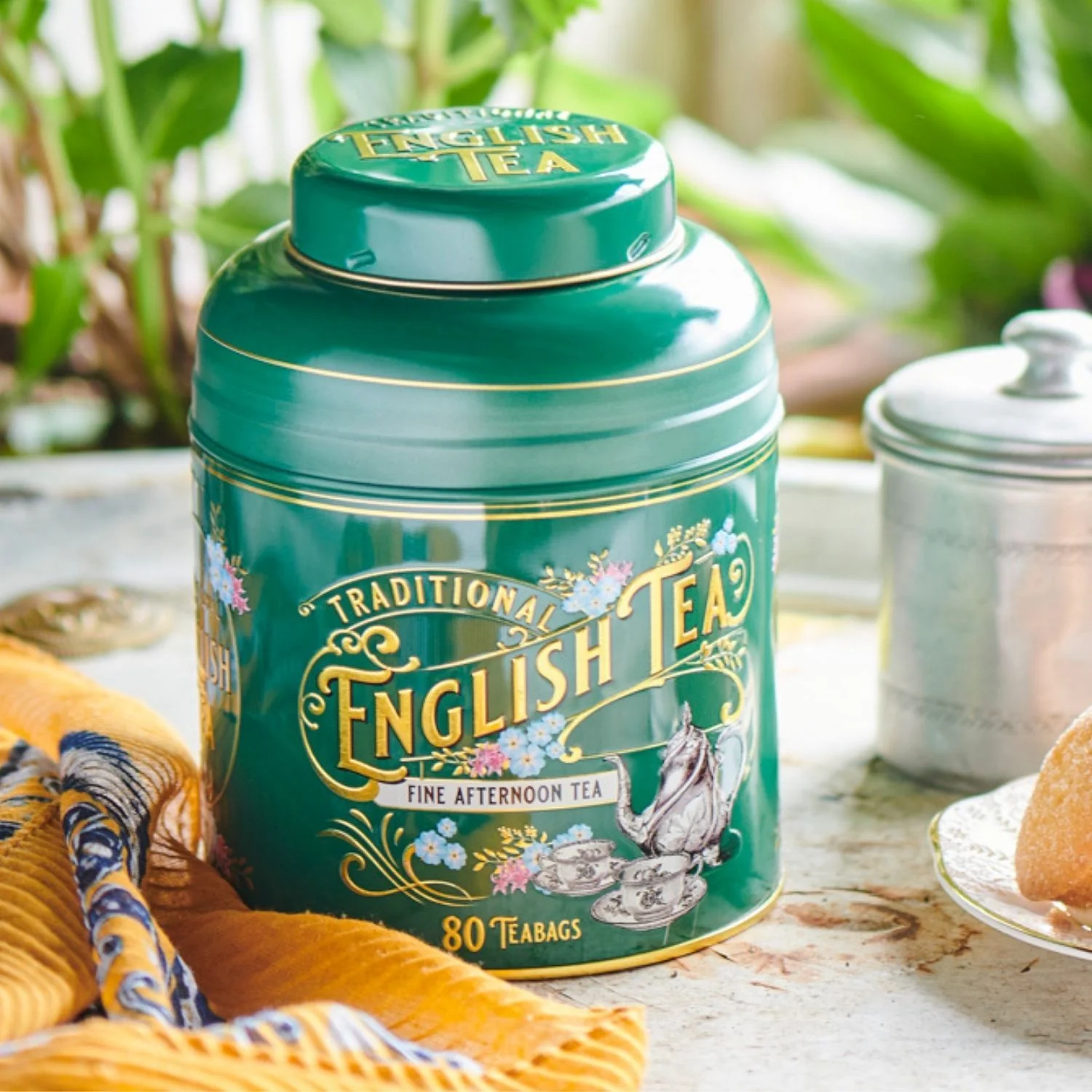 Vintage Victorian Tea Caddy