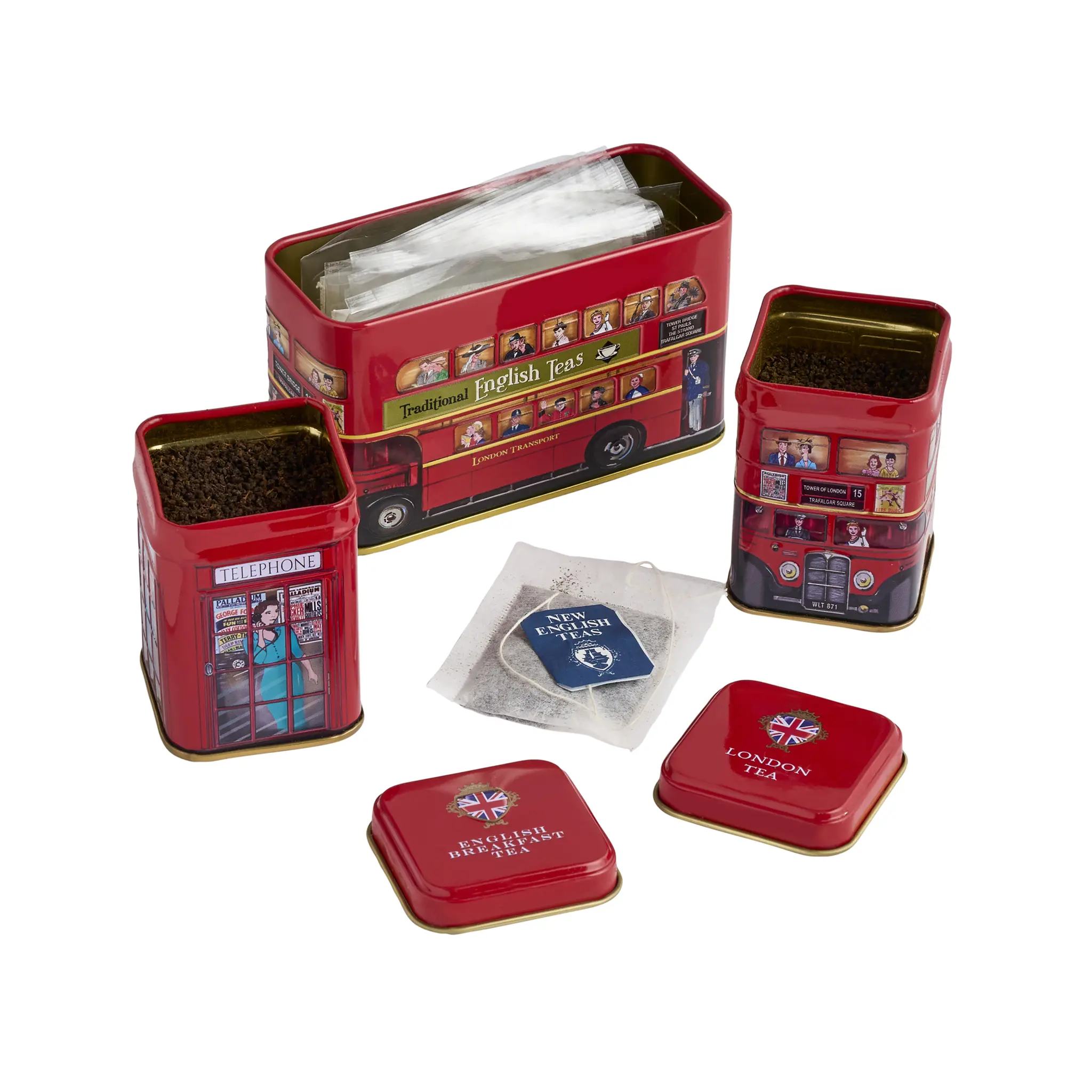 Best Of British Mini Tea Tin Set of 3 - Image 6