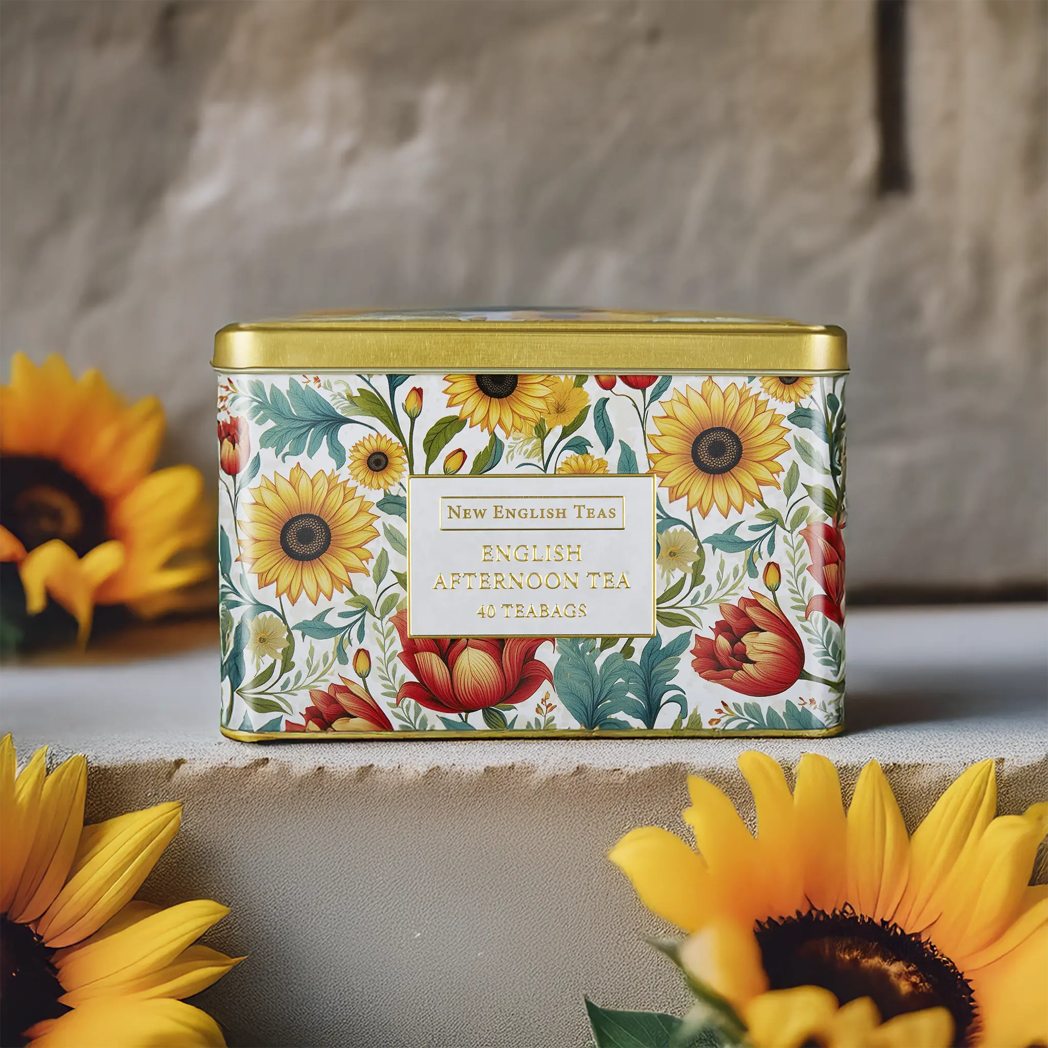 Embroidery Classic Tea Tin - Image 8