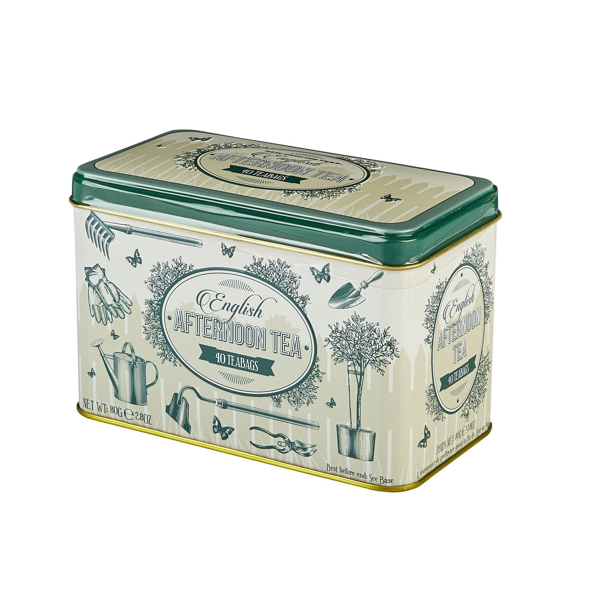 English Garden Classic Tea Tin - Image 4