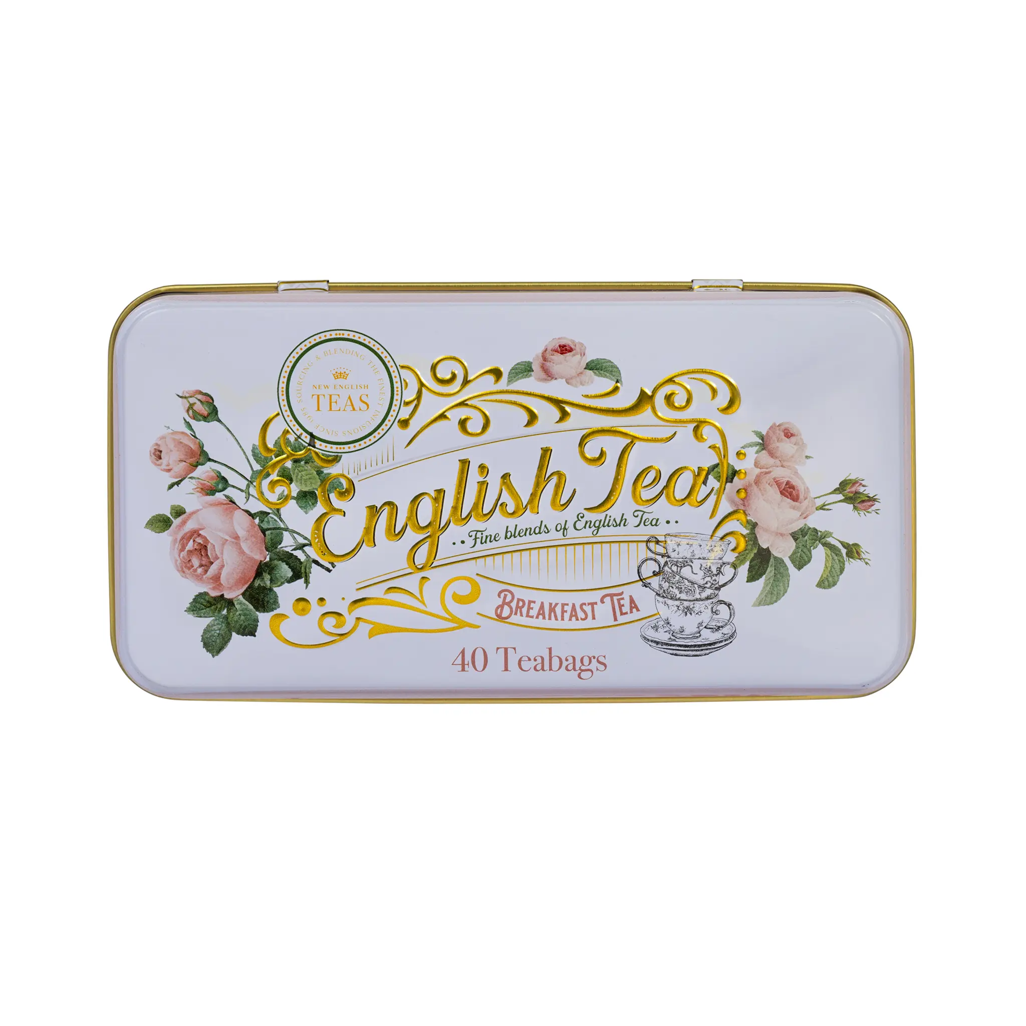 English Garden Florals Classic Tea Tin - Image 6