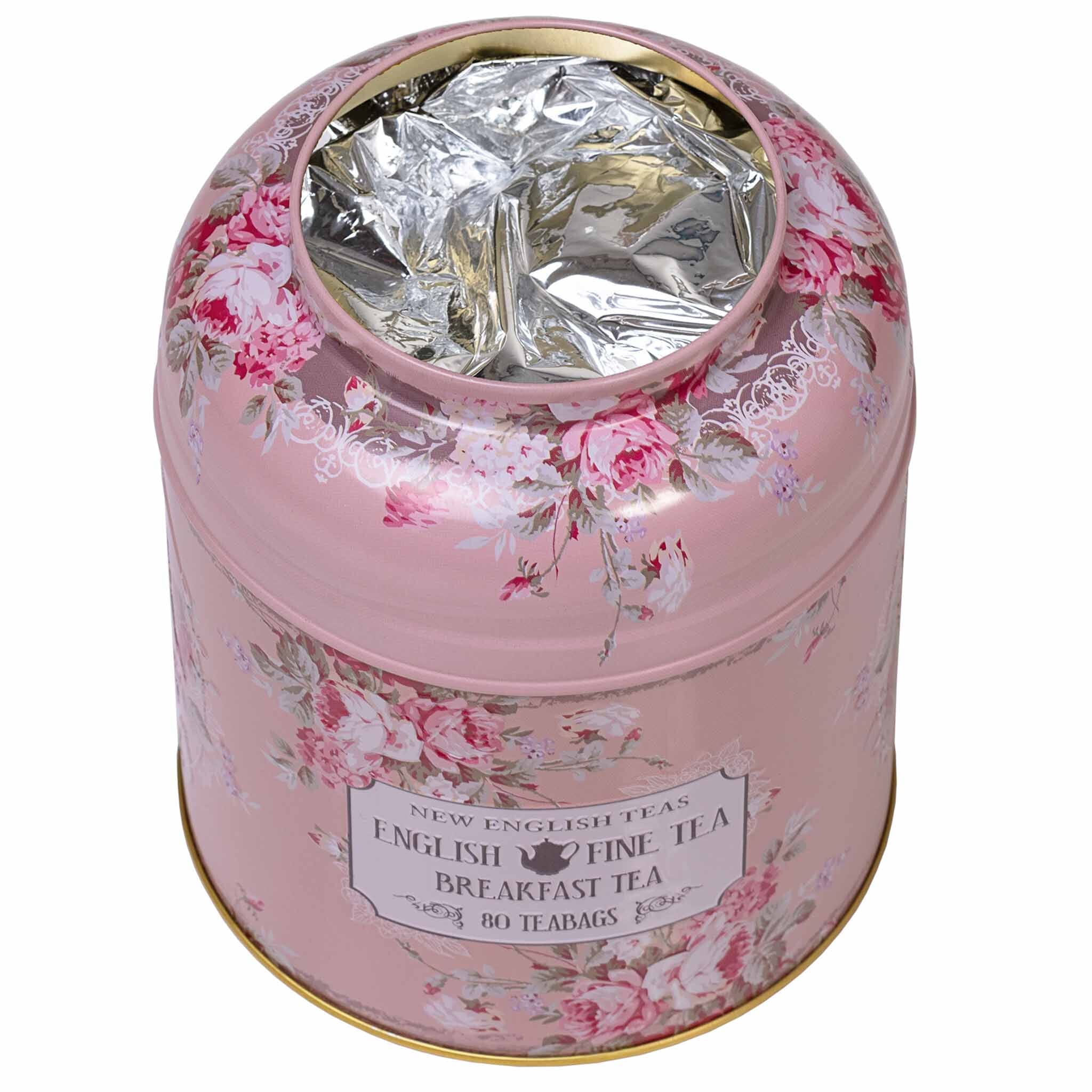 Vintage Floral Tea Caddy - Image 4