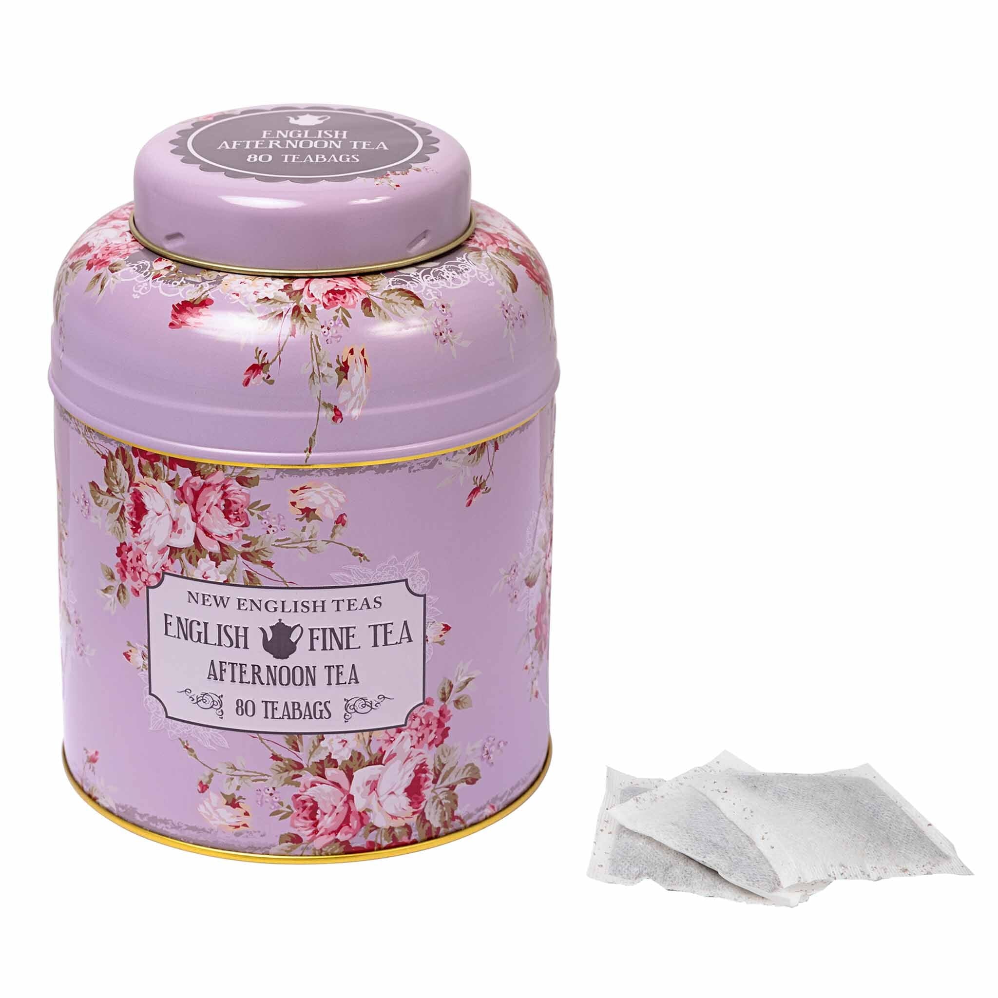 Vintage Floral Tea Caddy - Image 3