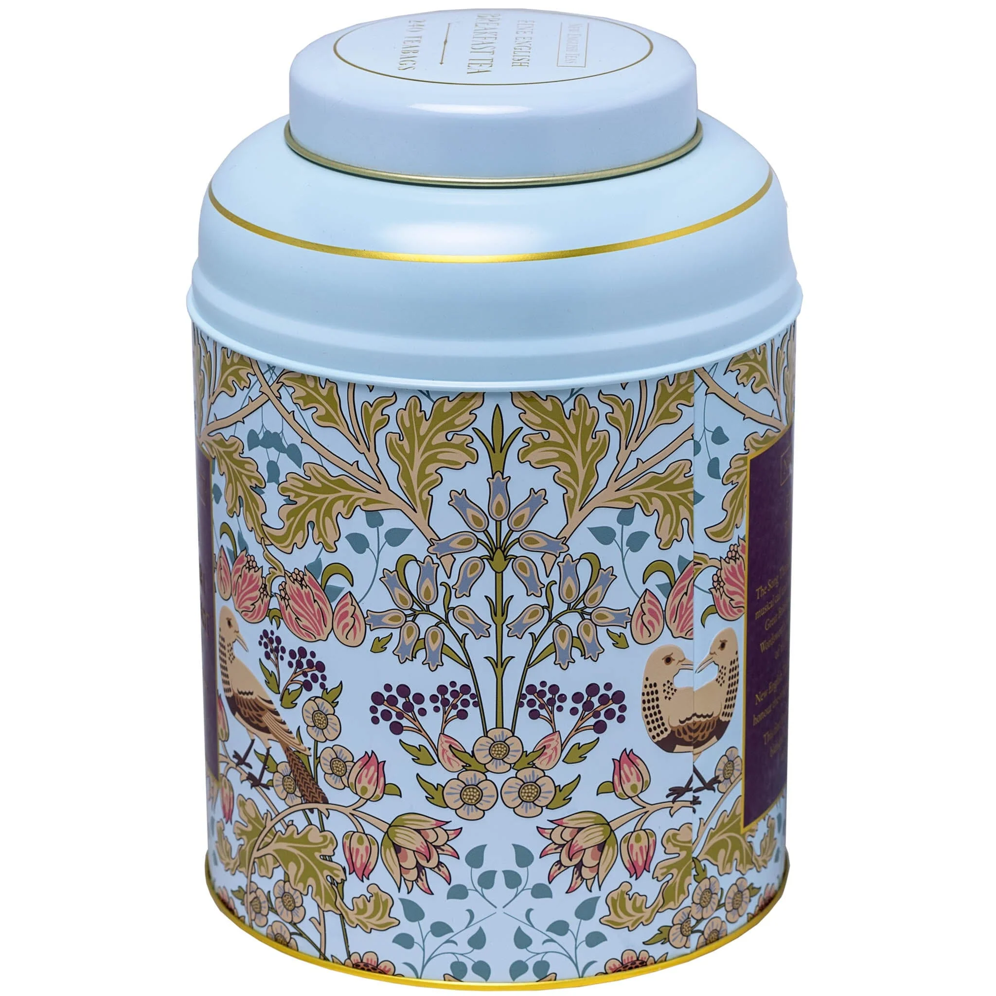 Song Thrush Deluxe Tea Caddy - Image 3