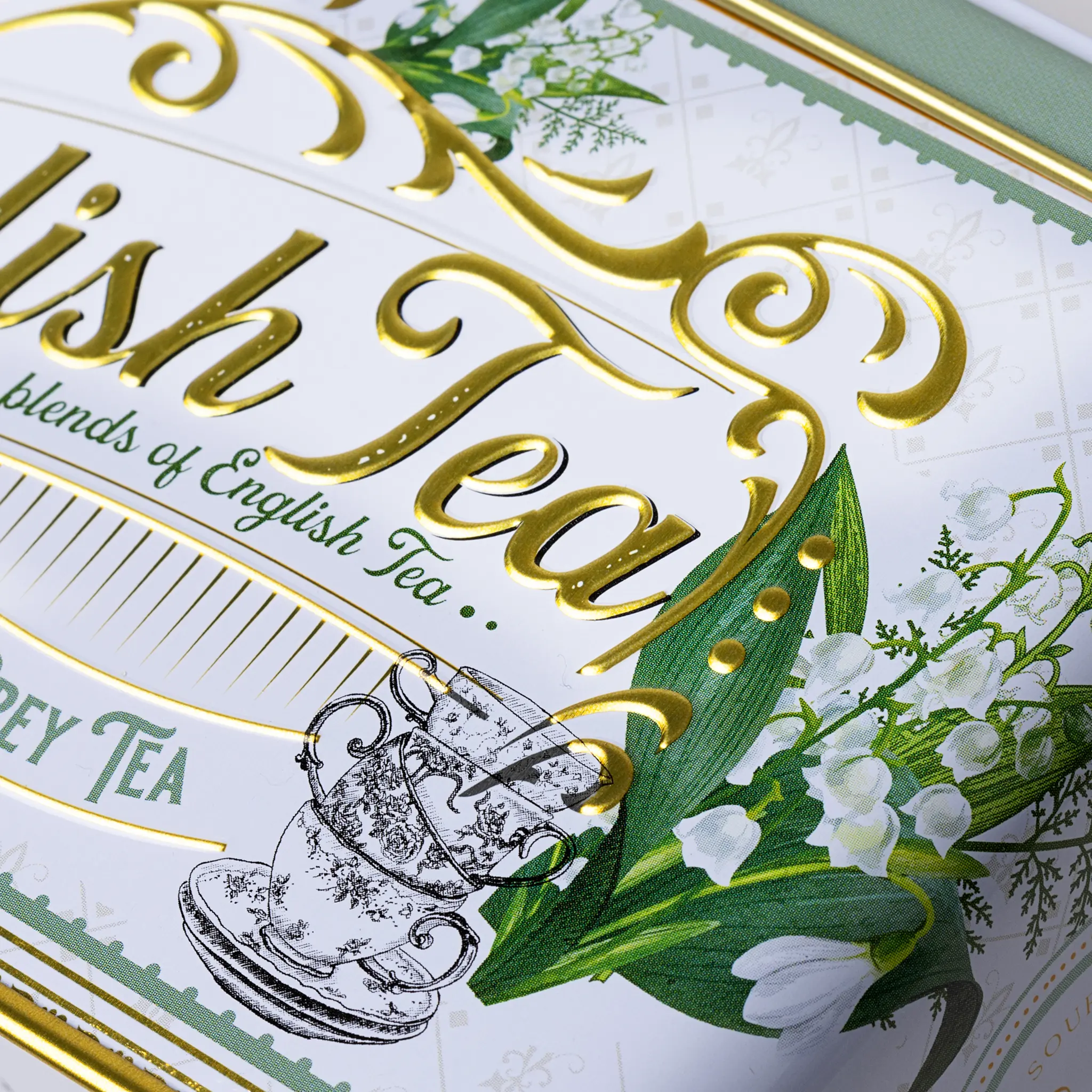 English Garden Florals Classic Tea Tin - Image 6