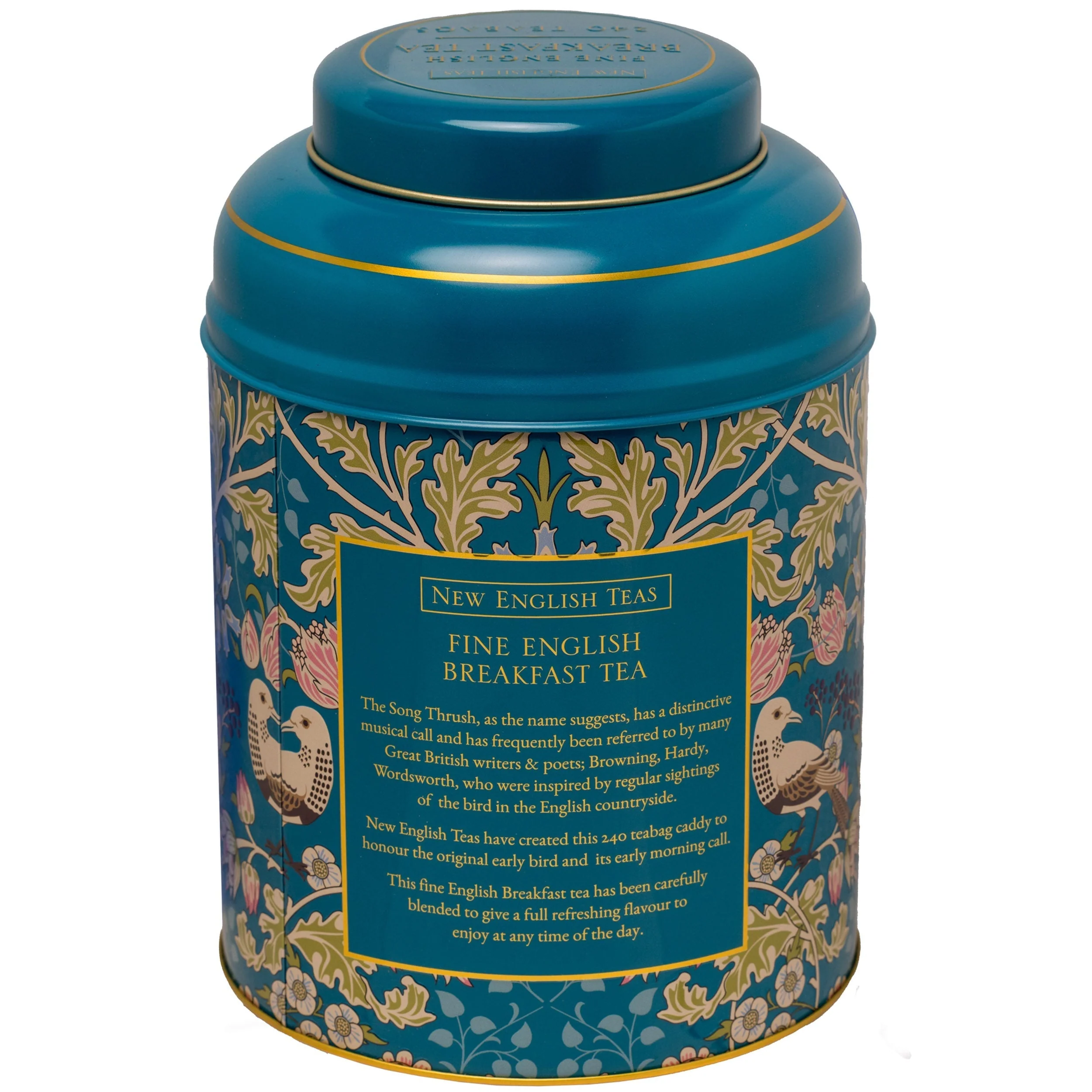 Song Thrush Deluxe Tea Caddy - Image 4