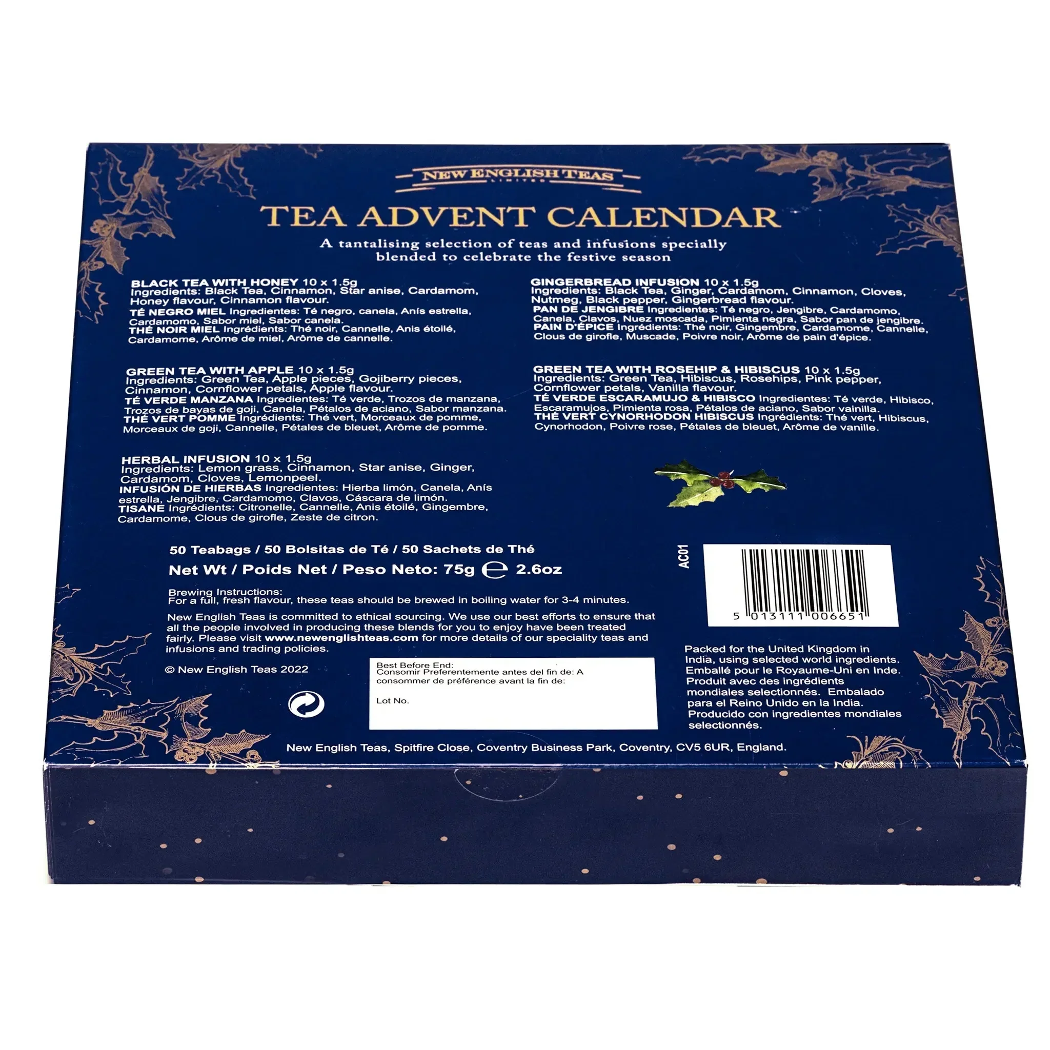 Christmas Tea Advent Calendar - Image 6