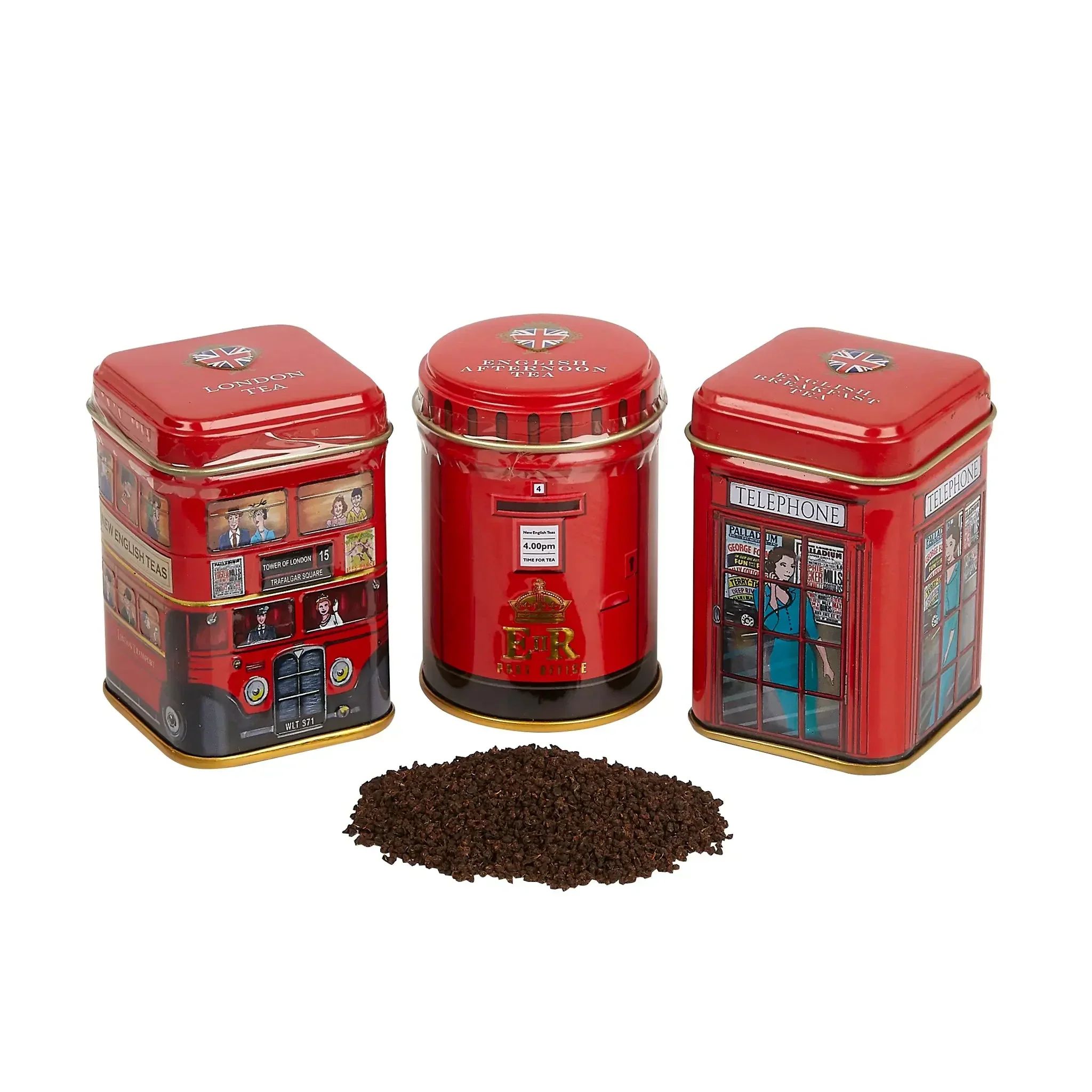 Best Of British Mini Tea Tin Set of 3 - Image 4