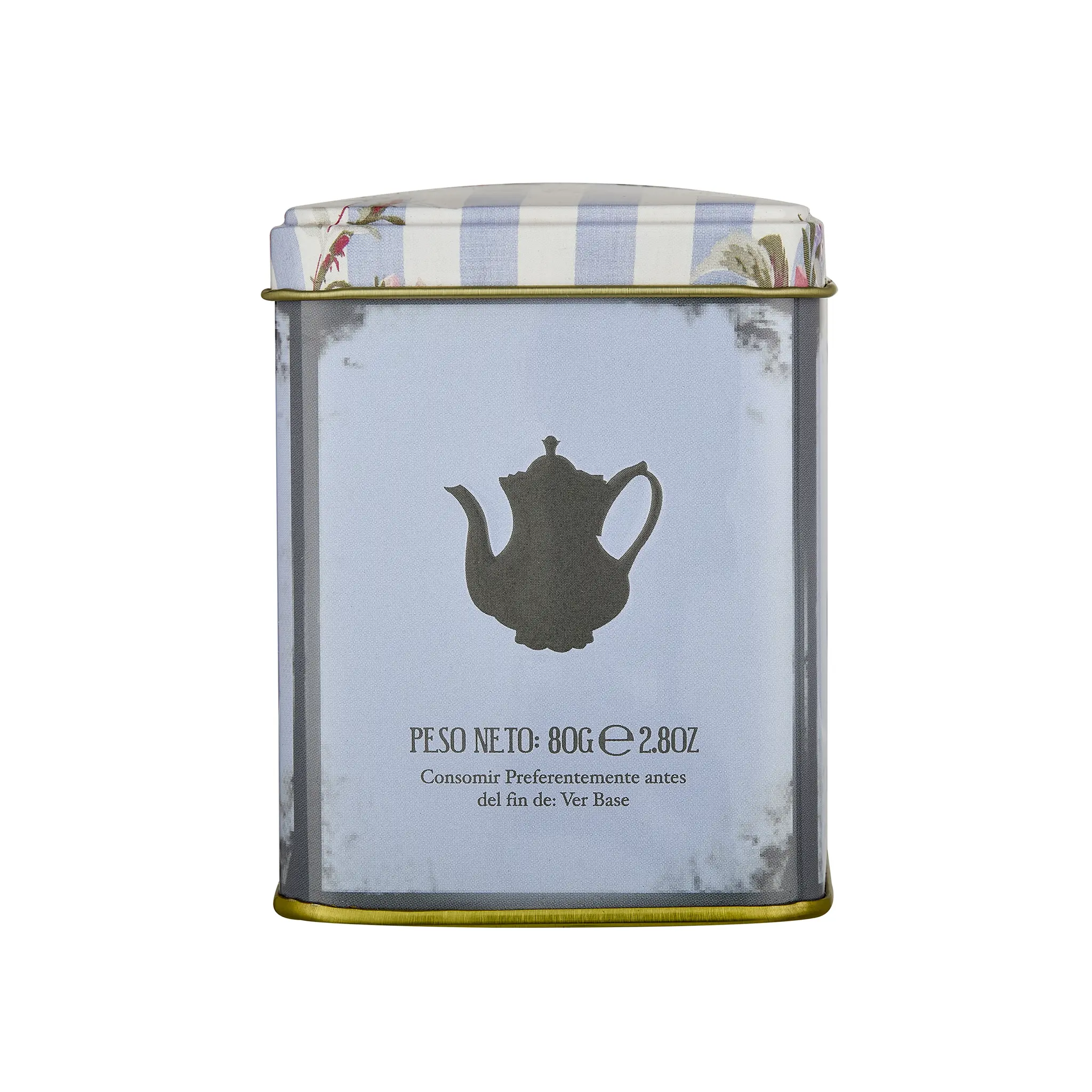 Vintage Floral Classic Tea Tin - Image 4