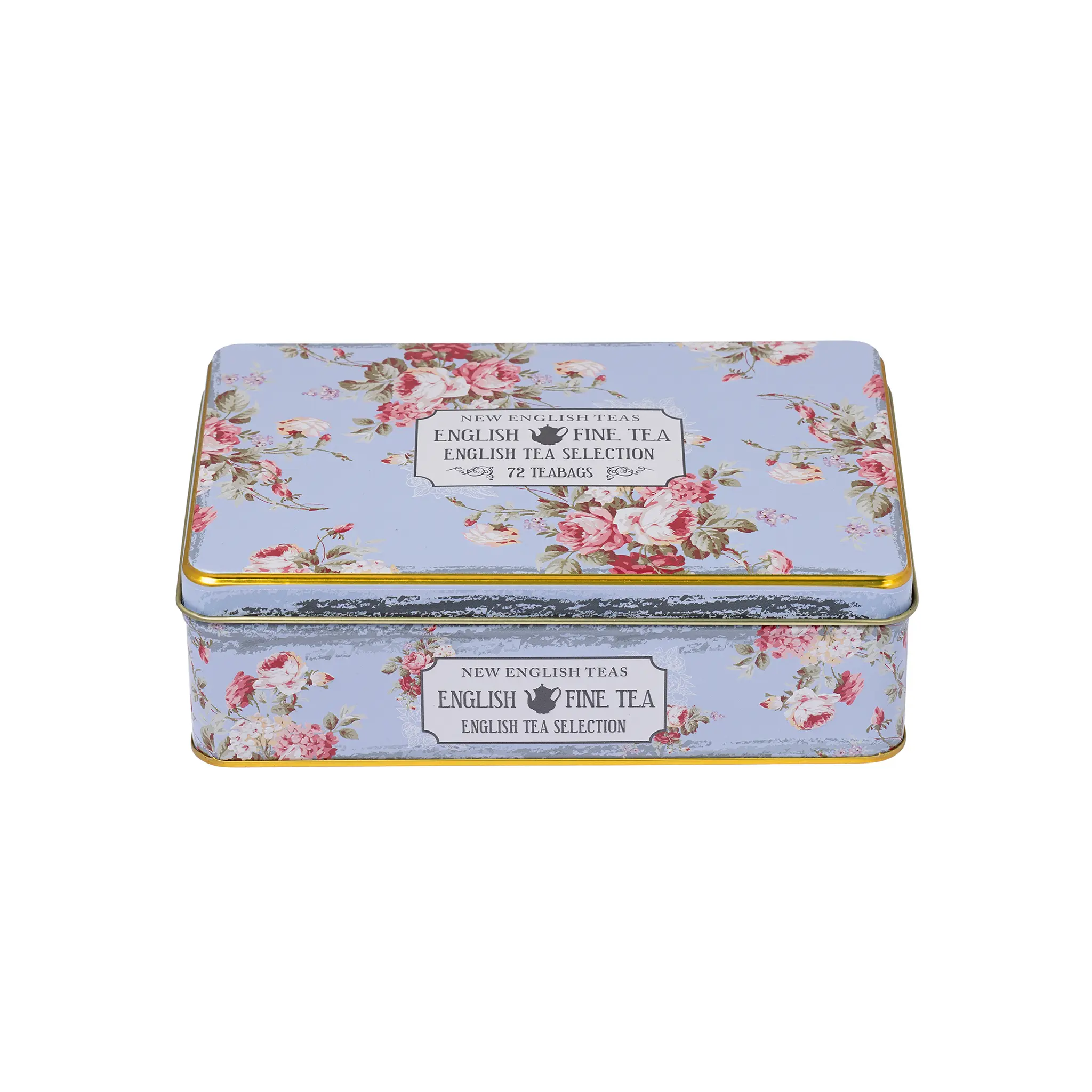 Vintage Floral Tea Selection Tin - Image 3