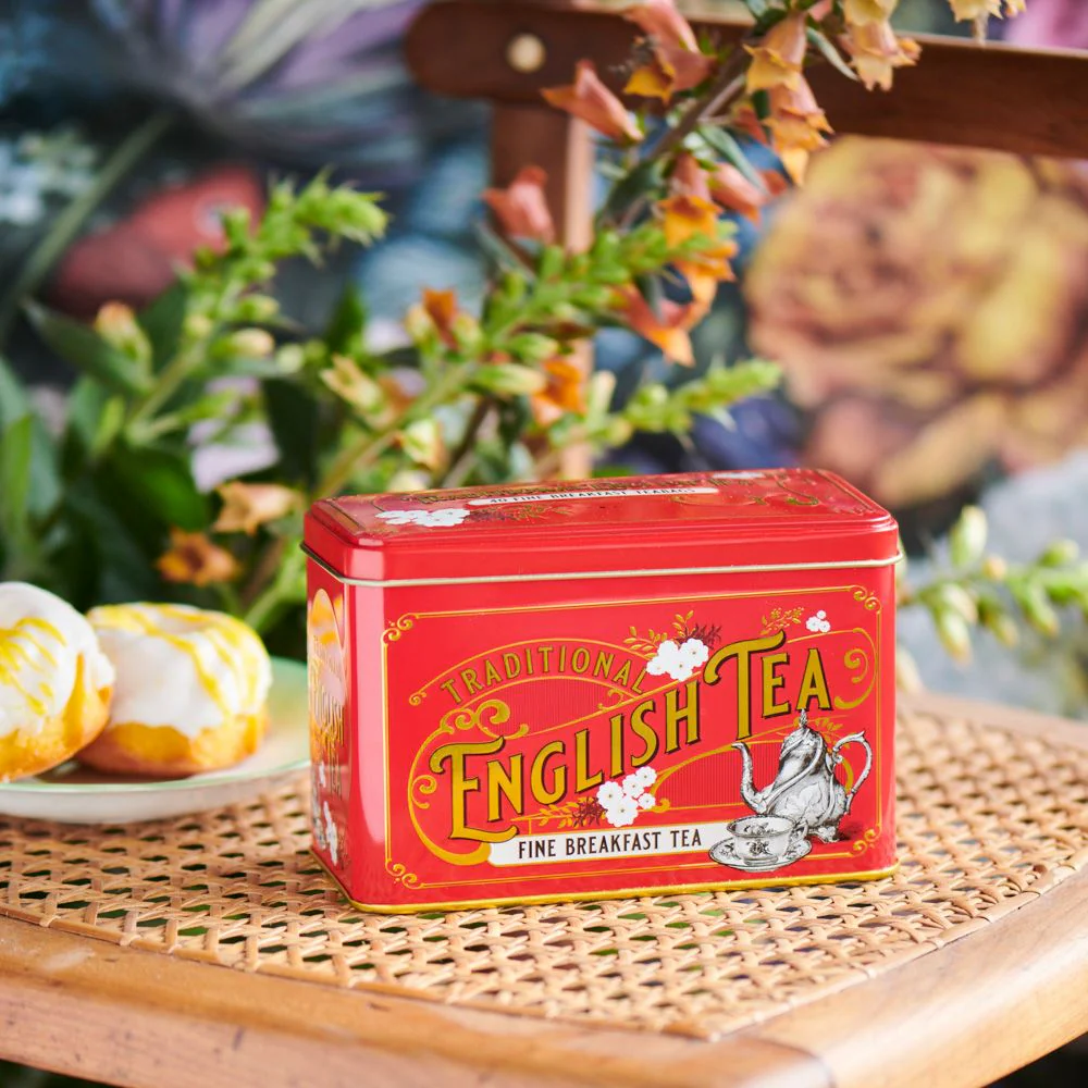 Vintage Victorian Classic Tea Tin