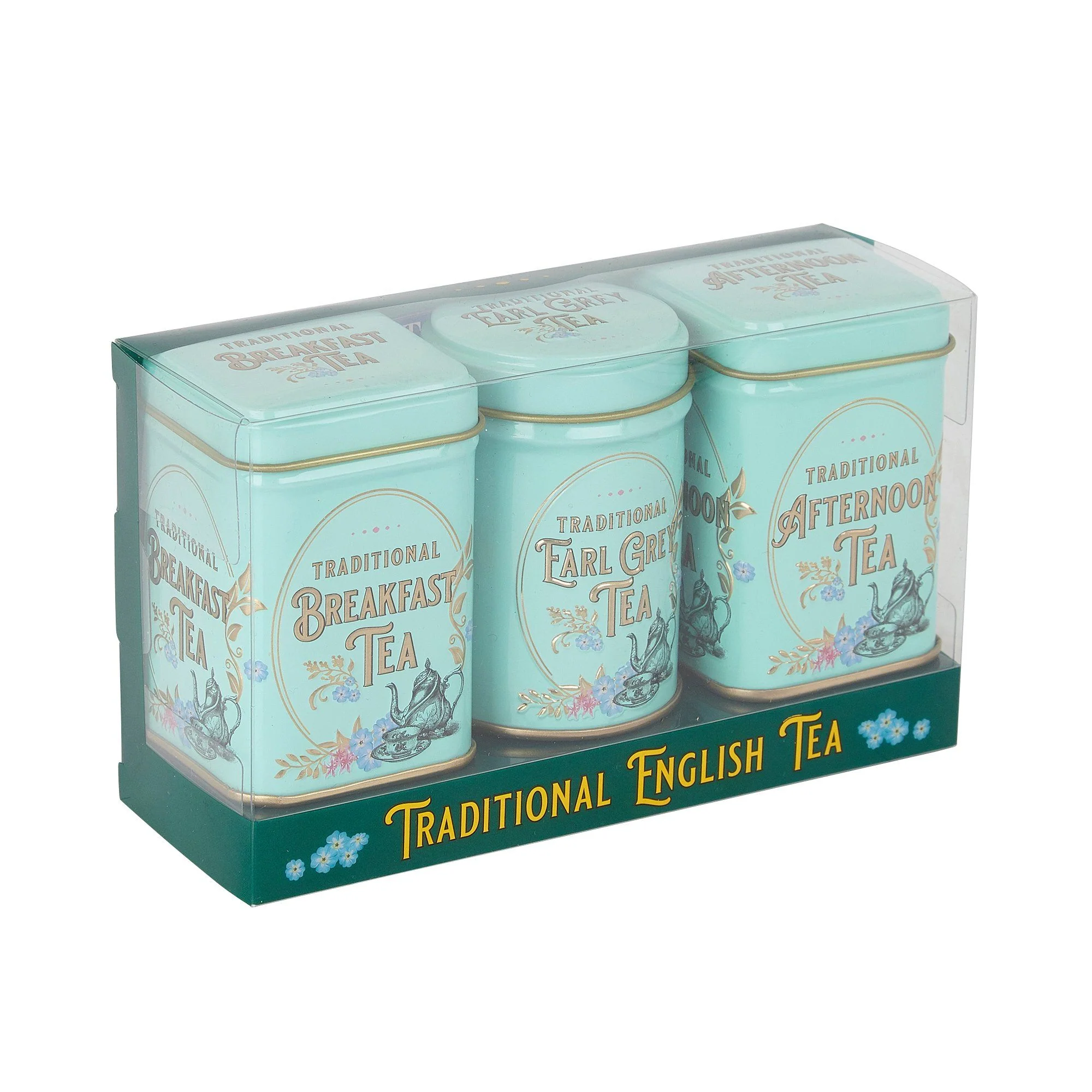 Vintage Victorian Mini Tea Tin Set - Image 5