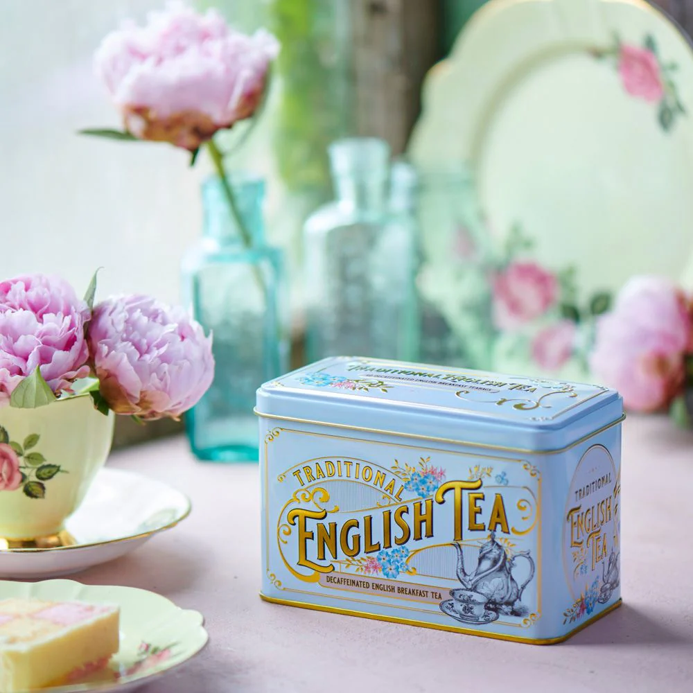 Vintage Victorian Classic Tea Tin