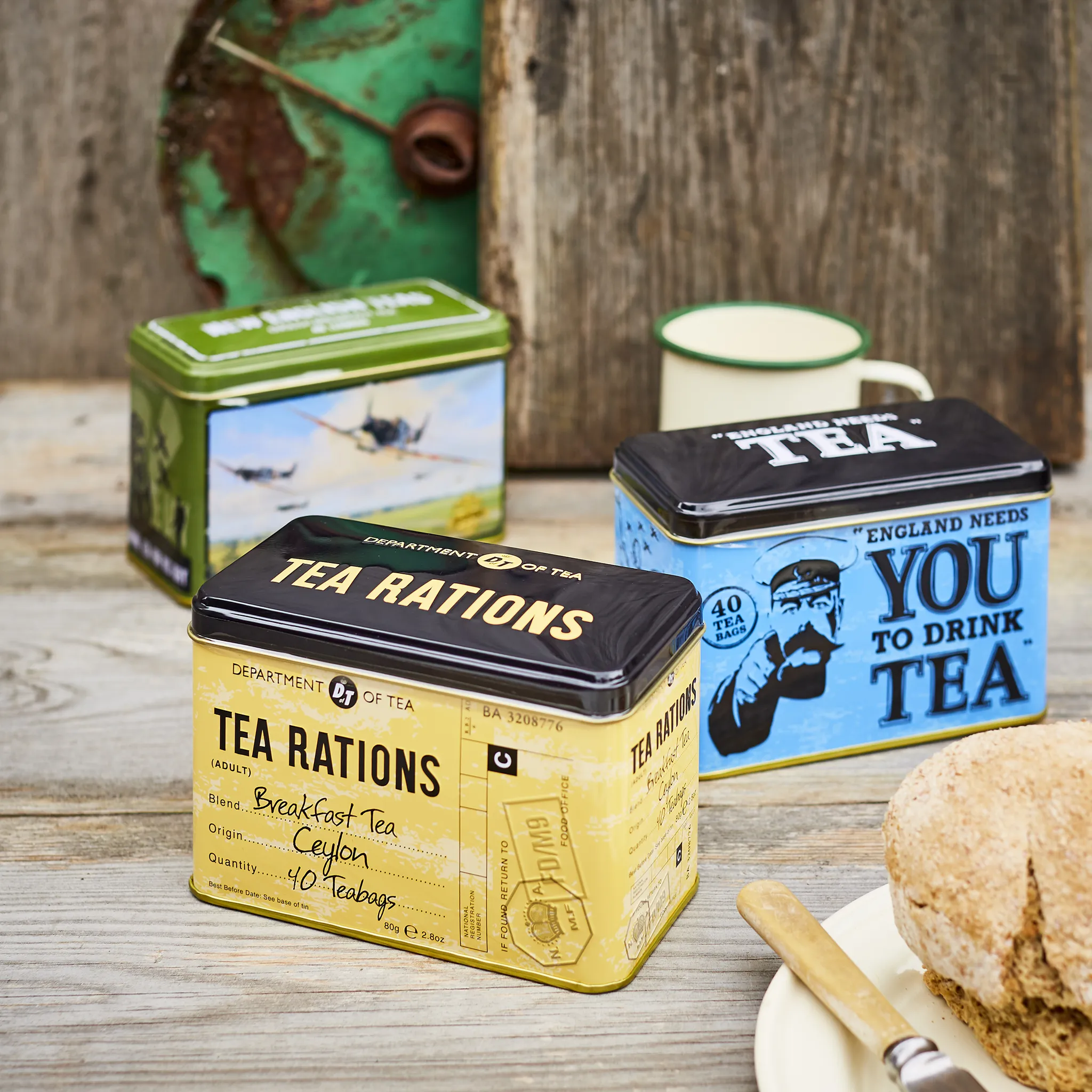 War Time Memories Classic Tea Tin Set - Image 5